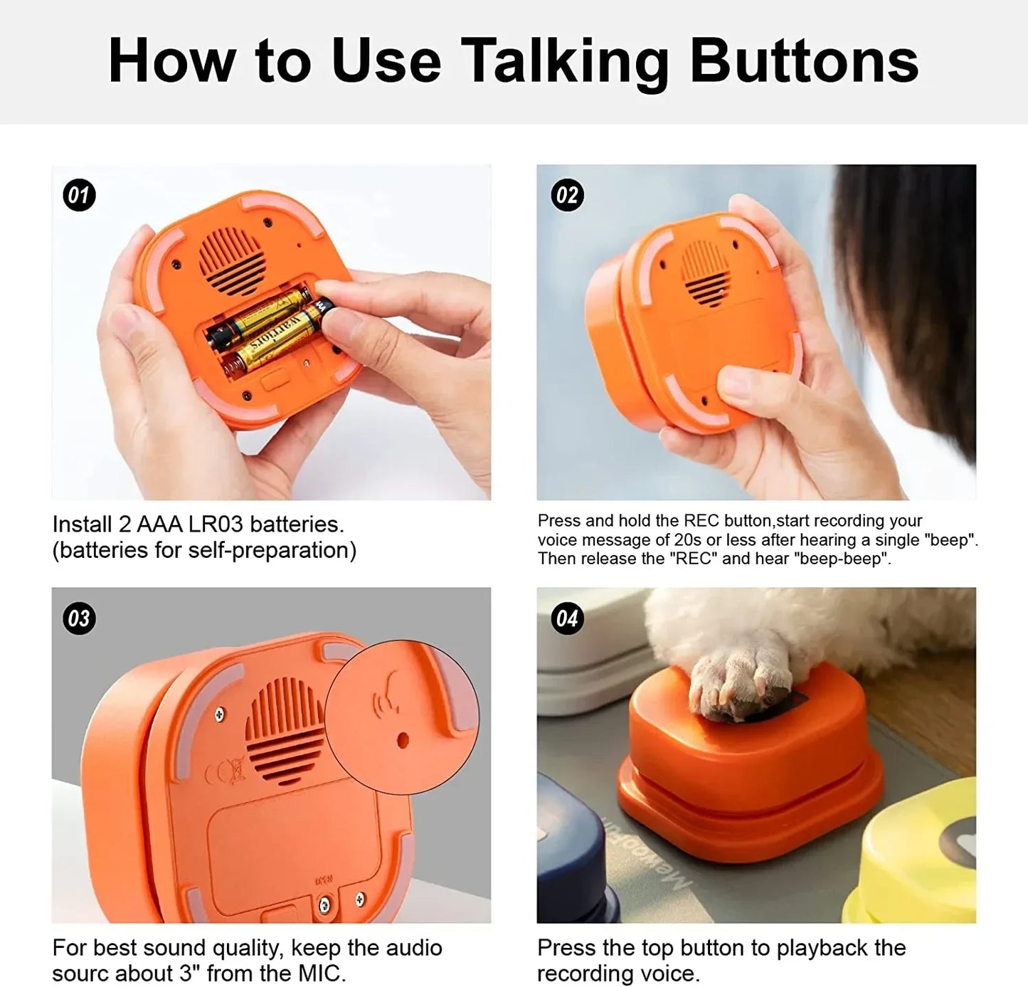 Dog Button Record