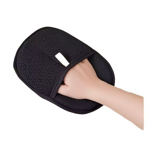 Deshedding Brush Mitt for Long, Short & Curly Hair Dogs, Cats & Rabbits