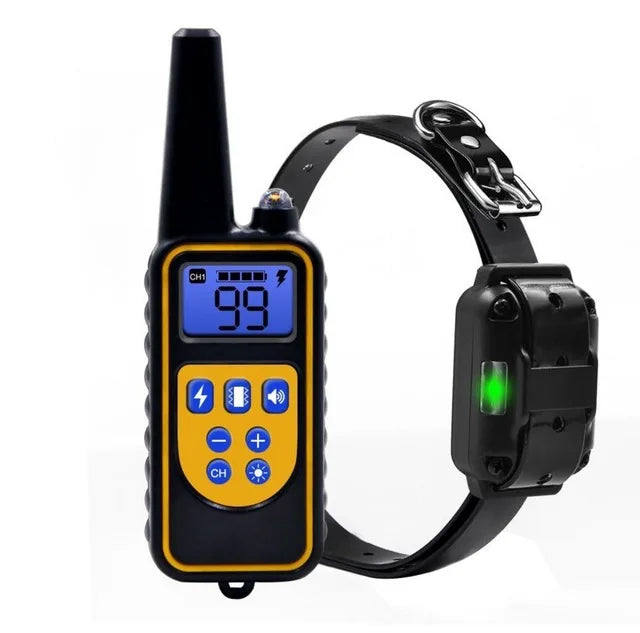 Electric Dog Training Collar Waterproof Dog Bark Collar Pet With